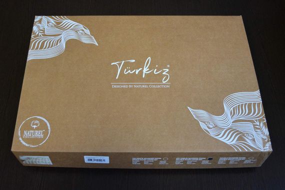 Постільна білизна Turkiz Naturel 200 х 220 см Mozaik | Зображення 3