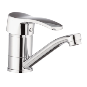 Смеситель для умывальника Haiba Focus 555 (вылив 15 см) (HB0135)