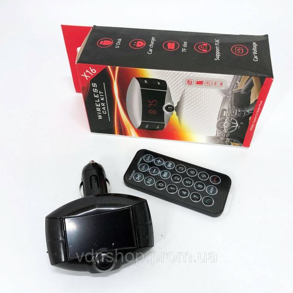 Модулятор трансмиттер bluetooth, Лучший fm трансмиттер в прикуриватель VK-39 | Зображення 1