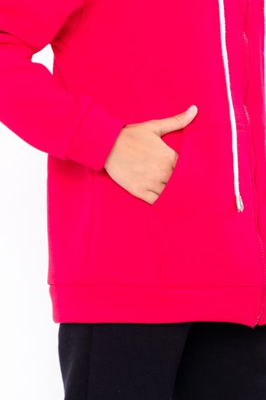 Худі для дівчинки (підлітковий) Носи своє 152 Малиновий (p-12078-133858) | Зображення 2