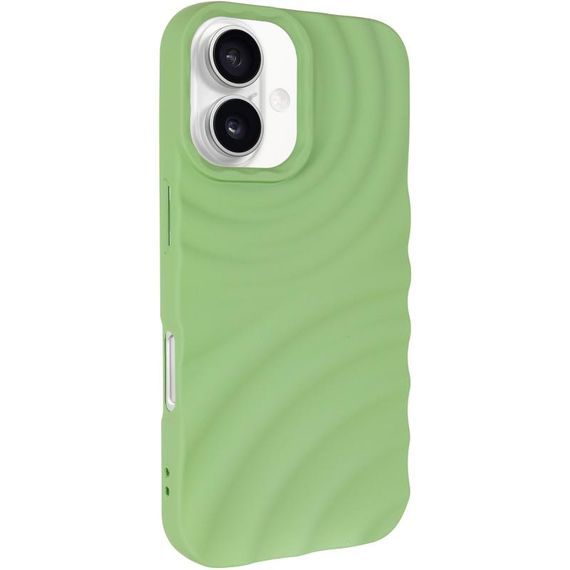 Чохол TPU MonoWave для Apple iPhone 16 (6.1") Light Green