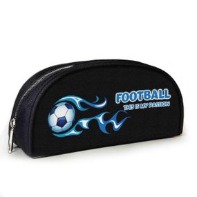 Пенал школьный для футболиста с принтом Футбольный мяч 23х10х8 см детский для мальчика (3949)