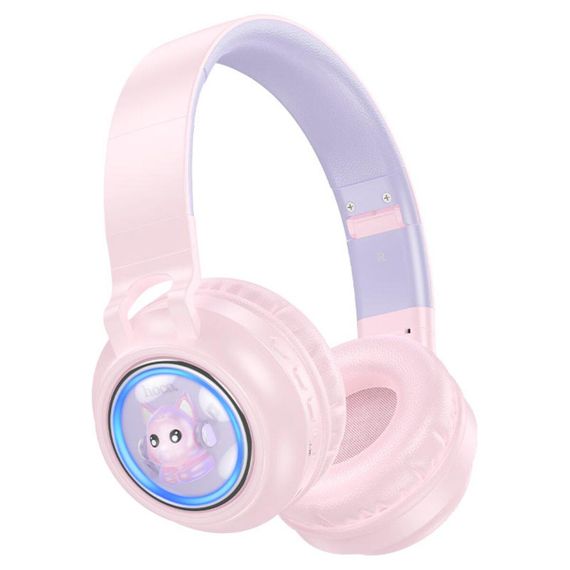 Навушники HOCO W50 Cute fun BT headphones Pink | Зображення 1