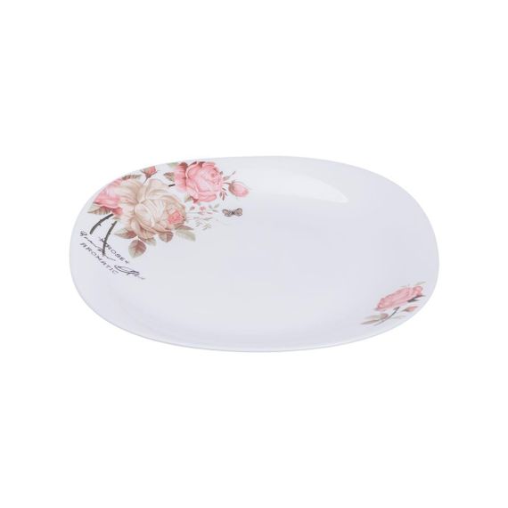 Столовый сервиз фарфоровый на 6 персон 18 тарелок белый HP-7-714 | Зображення 4