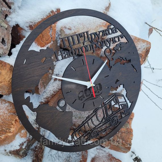 Настінний годинник з логотипом компанії Корпоративний подарунок тематичний брендований годинник | Зображення 1