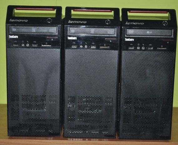 Комп'ютер Lenovo ThinkCentre E73 Tower / Intel Core i5-4460S (4 ядра по 2.9 - 3.4 GHz) / 8 GB DDR3 / 240 GB SSD / Intel HD Graphics 4600 / DVD-ROM / Windows 11 Pro б/в + Подарунок  USB-накопичувач 32 ГБ | Зображення 5