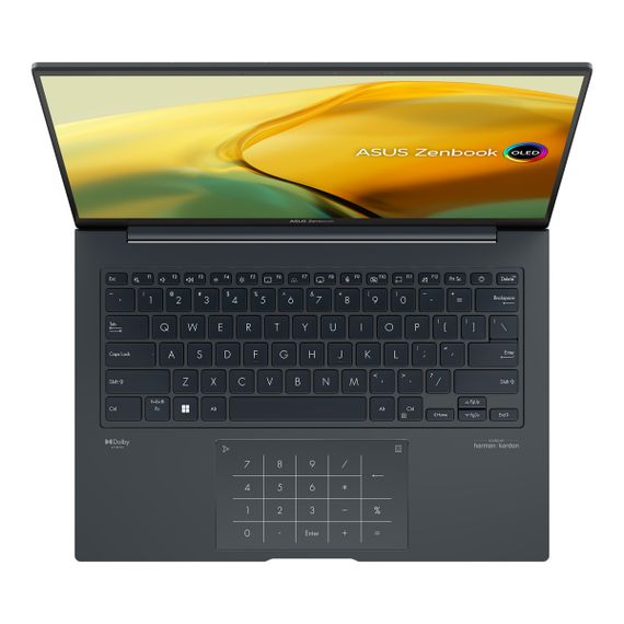 Ноутбук ASUS Zenbook 14x UX3404VA-M9024WS 14.5 2.8K OLED/Intel i7-13700H/16/1024F/int/W11/Inkwell Gray (90NB1081-M00180) | Зображення 3