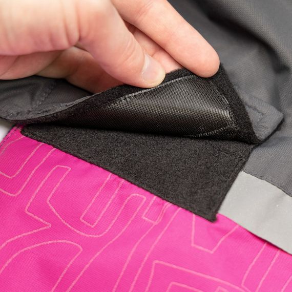 Попона Pet Fashion Roy для собак малиновий/сірий 6XL | Зображення 3