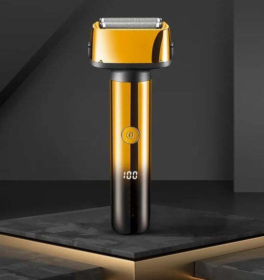 Електробритва сіткова набір 3в1 для чоловіків для сухого та вологого гоління XPRO V-367 золотий (41900-V-367_407) | Зображення 3