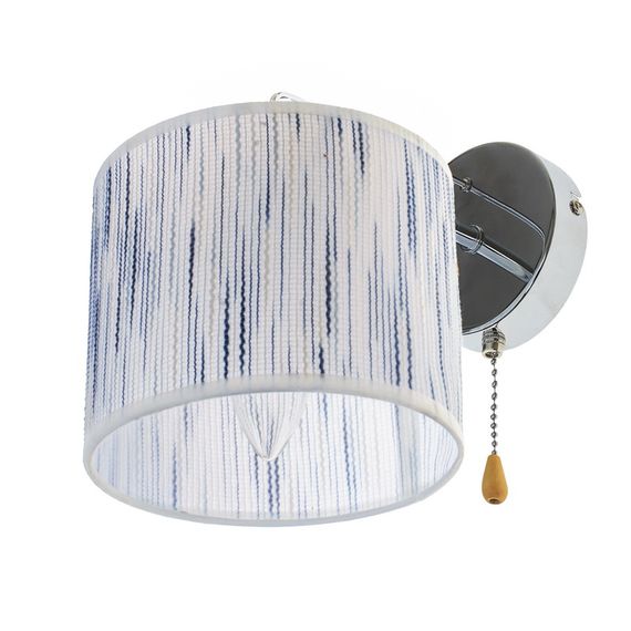 Бра настенное накладное с абажуром BKL-677W/1 E14 CH