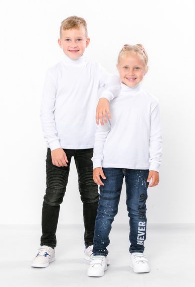 Водолазка дитяча (підліткова) Носи своє 116 Білий (p-7597-63779) | Зображення 2