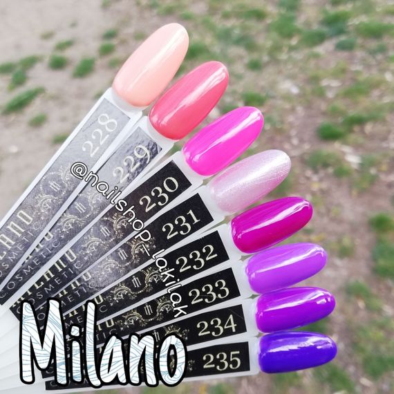 Гель-лак Milano 232 8мл | Зображення 3