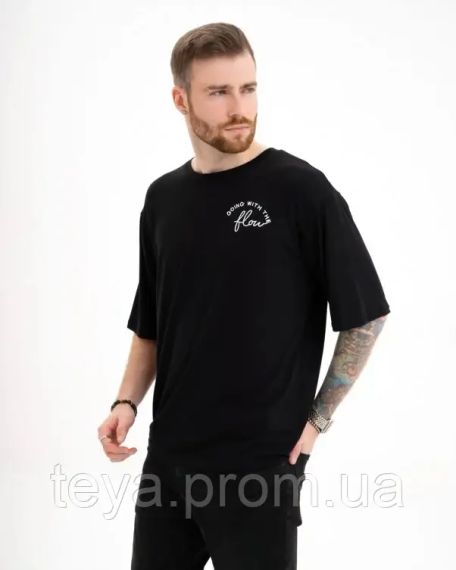 Футболка для чоловіків, колір чорний розмір XXL FI_007847 | Зображення 1