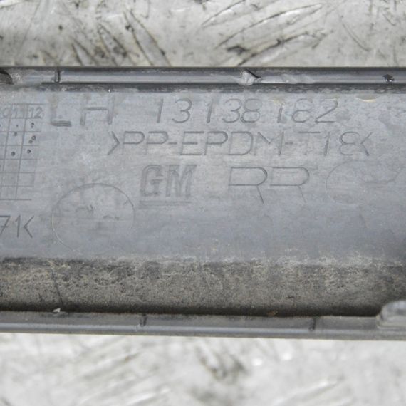 Накладка заднього бампера ліва Opel Astra H 2004-2010 Молдинг заднього бампера лівий Опель Астра Х 13138162 | Зображення 5