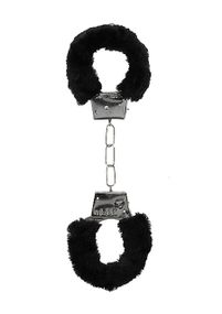 Наручники Beginners Handcuffs Furry - Black Sex Aura