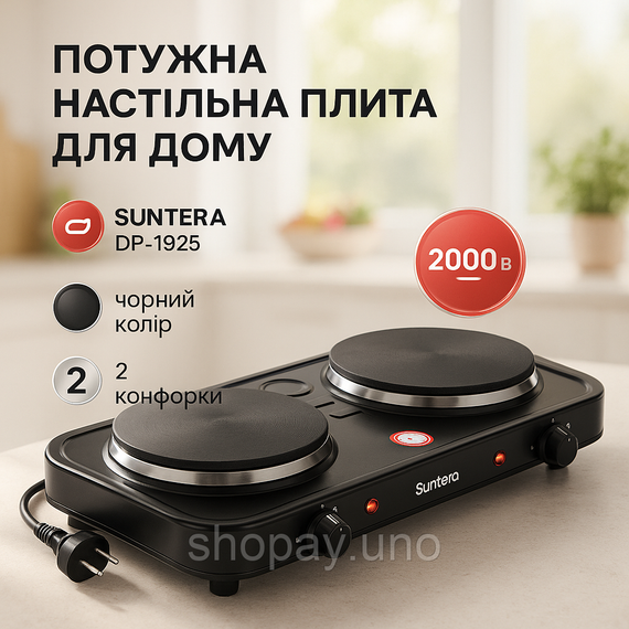 Кухонная електрическая плита, Настольная мощная плита, Удобная для кухни Мини-плита для дома NI-73