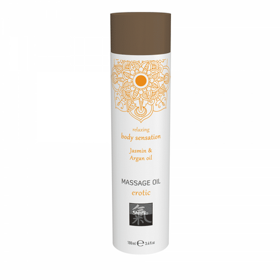Масажна олія SHIATSU еrotic Жасмин та Арганія, 100 мл sexstyle