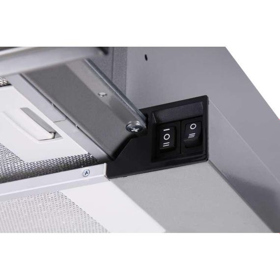 Витяжка VENTOLUX GARDA 60 INOX (750) SMD LED нержавійка | Зображення 4
