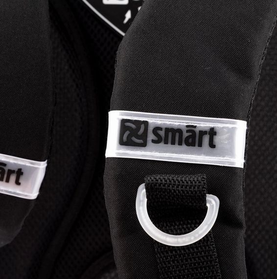 Рюкзак шкільний каркасний SMART 559005 Space, чорний | Зображення 5