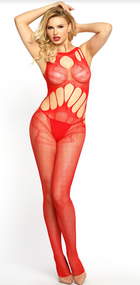 Боді-комбінезон (з доступом) Baci S/L Red sexstyle