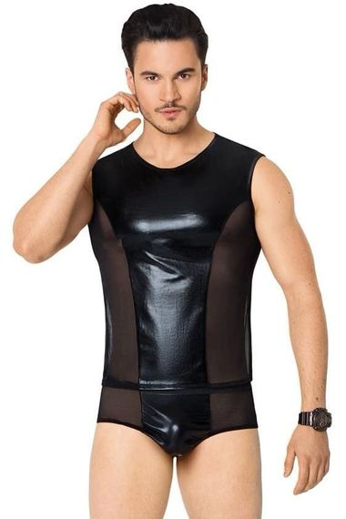 Комплект Softline Shirt and Shorts 4605 Чорний M/L