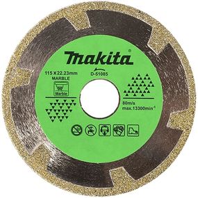 Диск алмазный по бетону и мрамору 115 x 22.23 мм Makita D-51085
