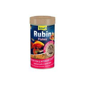 Корм Tetra Rubin Flakes для акваріумних рибок для забарвлення пластівці 52 г/ 250 мл