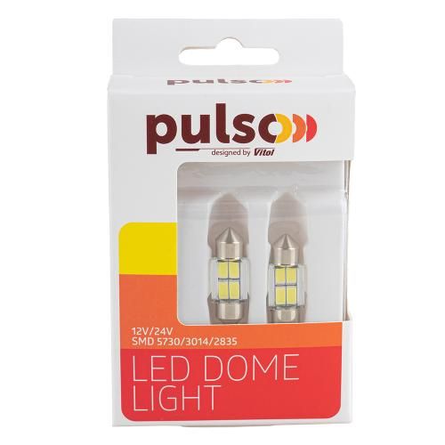 Лампа PULSO/софітні/LED SV8.5/T11x31mm/4 SMD-5730/9-18v/130Lm | Зображення 2