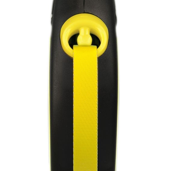 Flexi Neon L рулетка для собак, стрічка 5 м, неон | Зображення 1