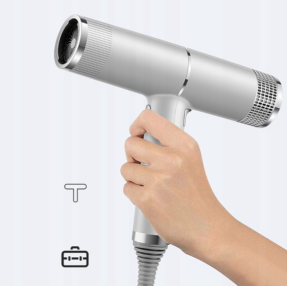 Фен для волосся з концентратором і функцією холодного повітря на 1000W Hairdryer XL1248 | Зображення 1
