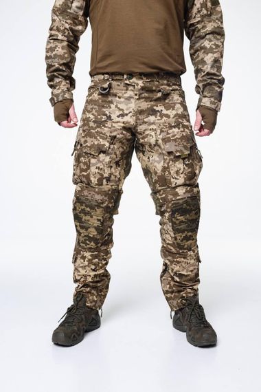 Тактично-польові штани з наколінниками KS-PRO Military, Піксель мм14