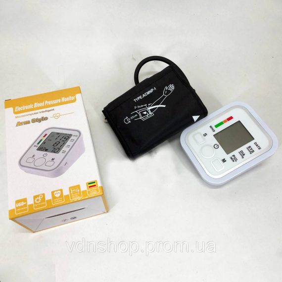 Вимірник тиску людини ARM Style B02R, Автоматичні тонометри для вимірювання тиску LK-82 | Зображення 8