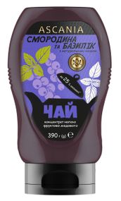 Чай фруктово-медовий Смородина - базилік 390г пляшка