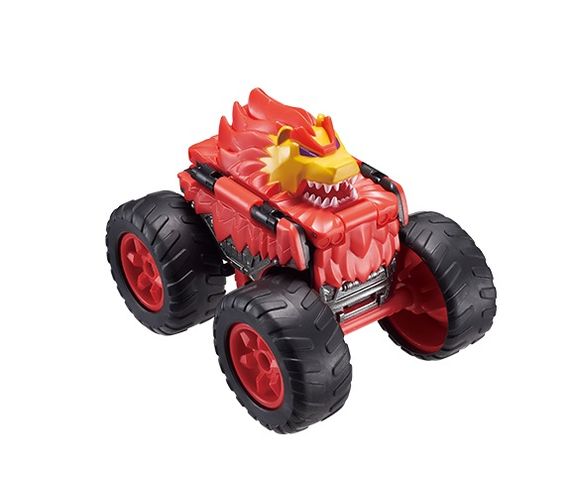 Машинка-трансформер Flip Cars 2 в 1 Монстр-трак Лев (EU463875A-02) | Зображення 1