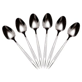 Набор столовых ложек 6 штук нержавеющей стали 21 (см) Серебро HP-8-27