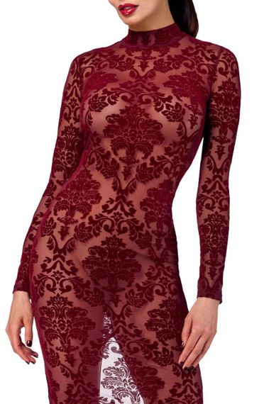 Сукня Noir Handmade F383 Kink Royal gown/long dress XS Sex Aura | Зображення 3
