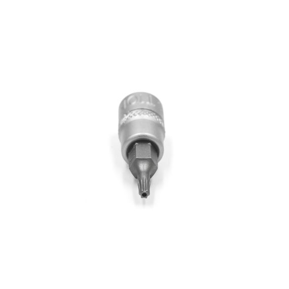 Головка торцева, 1/4IN, з насадкою TX10-HOLE, RED STRIPE | Зображення 2