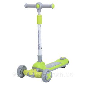 Детский самокат 3-х колесный iJR3-165-GR, до 25 кг