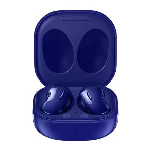 Bluetooth стерео навушники бездротові з боксом для зарядки SAMSUNG Galaxy Buds Live. Колір синій | Зображення 4
