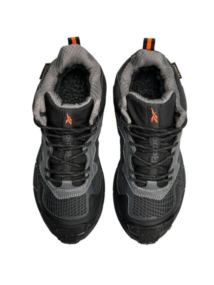 Мужские зимние кроссовки Zig Kinetica 2.5 Edge Black Grey Orange Fur  , Вьетнам 44 28.0 см | Зображення 1