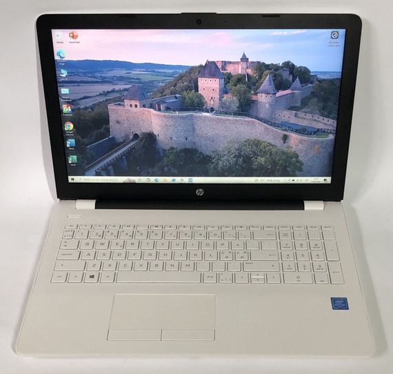 Ноутбук HP 15-bs030no / 15.6" (1920x1080) TN / Intel Pentium N3710 (4 ядра по 1.6 - 2.56) / 8 GB DDR3 / 128 GB SSD / Intel HD Graphics / WebCam / Win 10 Home б/у | Зображення 1