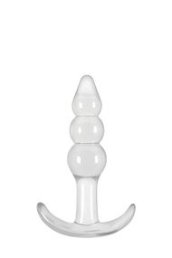 Анальна пробка прозора JELLY RANCHER T-PLUG RIPPLE CLEAR