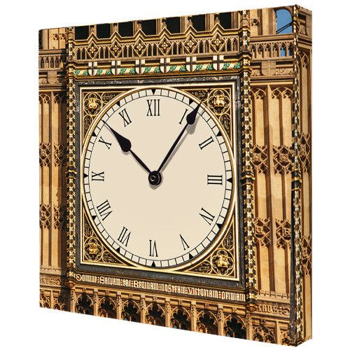 Годинники настінні на полотні, Big Ben (CH_K_14I001)
