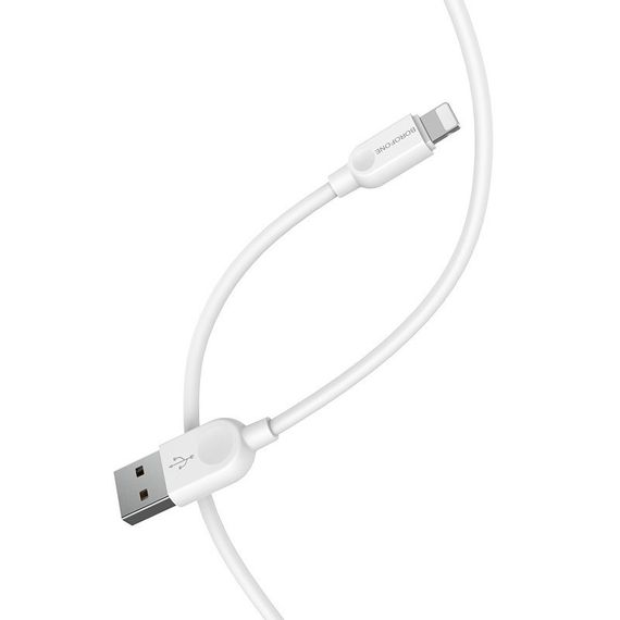 Дата кабель Borofone BX14 USB to Lightning (3m) | Зображення 5