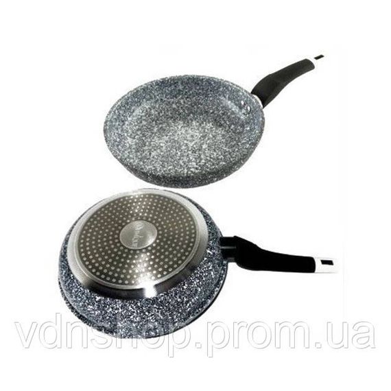 Качественная сковорода для жарки, Сковорода алюминевая с антипригарным покрытием, Сковороду для варки ZV-35 | Зображення 6