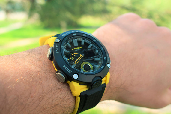 Годинники чоловічі водонепроникні протиударні Casio G-Shock GA-2000-1A9ER Оригінал (модуль 5590) | Зображення 8