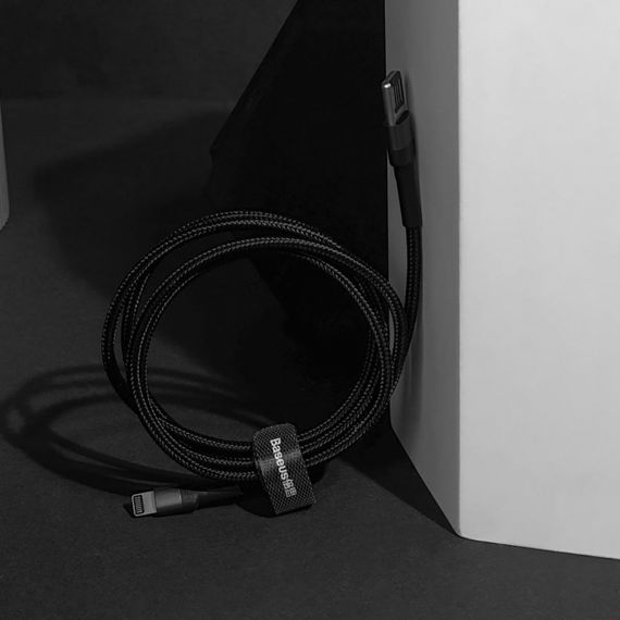 Кабель Baseus Cafule Lightning Special Edition 2.4A (1m), Красный, 1.0 м | Зображення 8