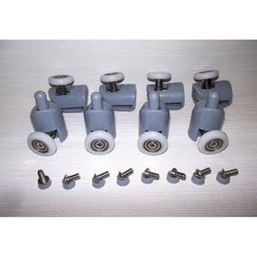 Набір з 4-х нижніх одинарних роликів B43A з діаметром коліщатка 23 мм.