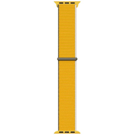 Ремінець Nylon для Apple Watch 42(ser.1-3)/44/45/46/49mm Жовтий / Sunflower