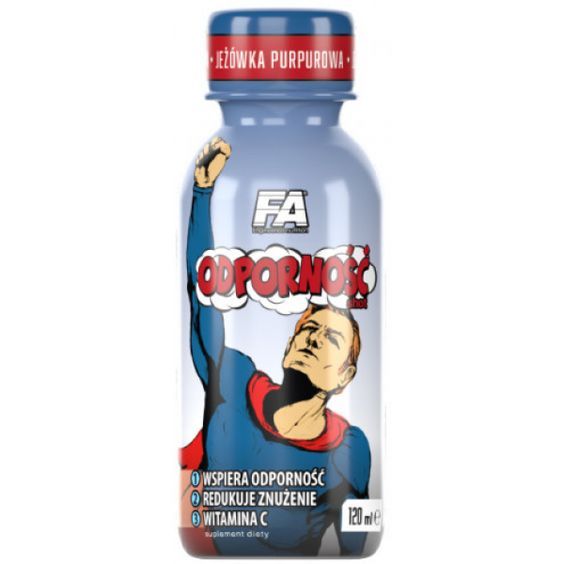 Добавка для зміцнення імунітету Fitness Authority Odporność Shot 120 ml (Lemon with elderberry)